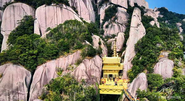 太姥山景区-悬空铜殿