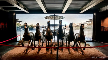 楚王车马阵景区-出土文物陈列馆