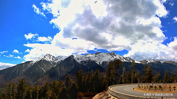 白马雪山观景台
