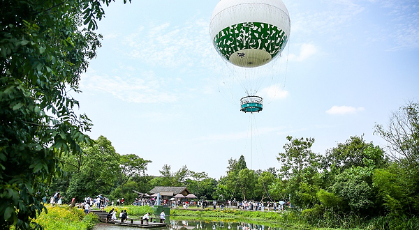西溪空中揽胜氦气球