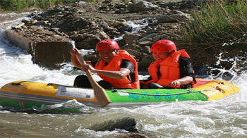 峪河源漂流