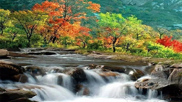 圣水梁九龙湾景区