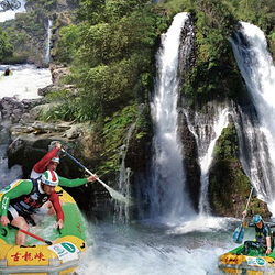 古龙峡漂流