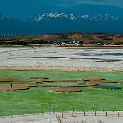 新疆盐湖景区