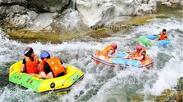 栾川大峡谷漂流