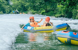 安吉老鸭潭全景漂流