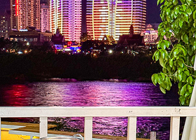 澜沧江游轮，湄公河之夜
