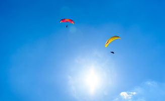 云篆山滑翔飞行基地