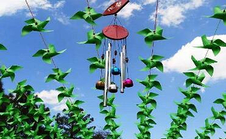 厦门观音山首届沙滩风车灯光节