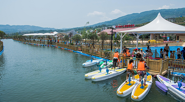 米箩半方塘水上拓展游乐园