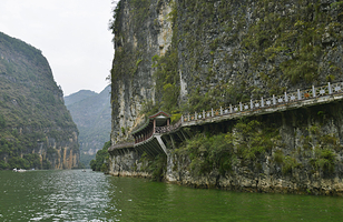 大宁河古栈道遗址