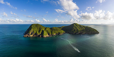 双月湾租船出海浮潜游