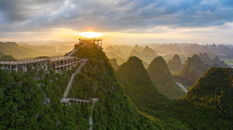 阳朔如意峰索道景区