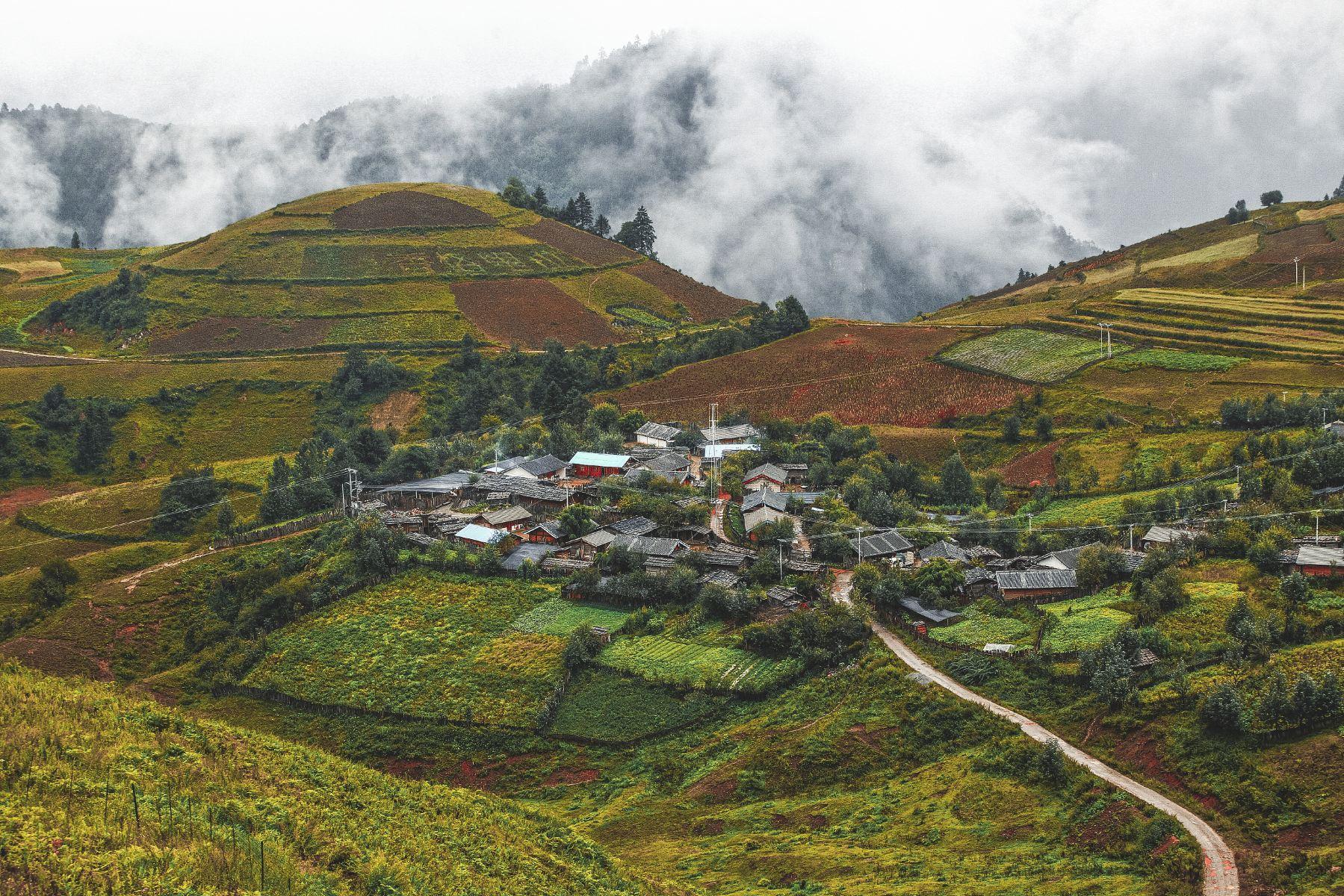 香格里拉哈巴雪山观景台