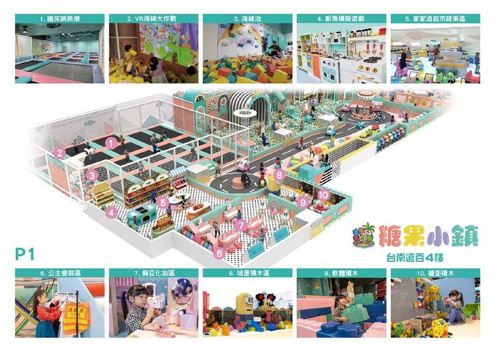 追风奇幻岛-台南远百成功店-糖果小镇