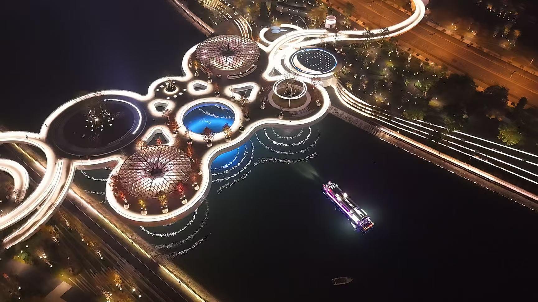 成都夜游锦江