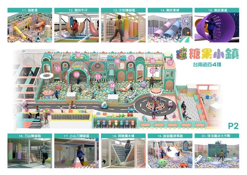追风奇幻岛-台南远百成功店-糖果小镇
