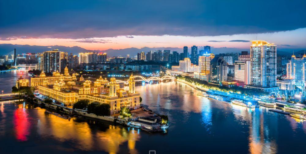 闽江夜游