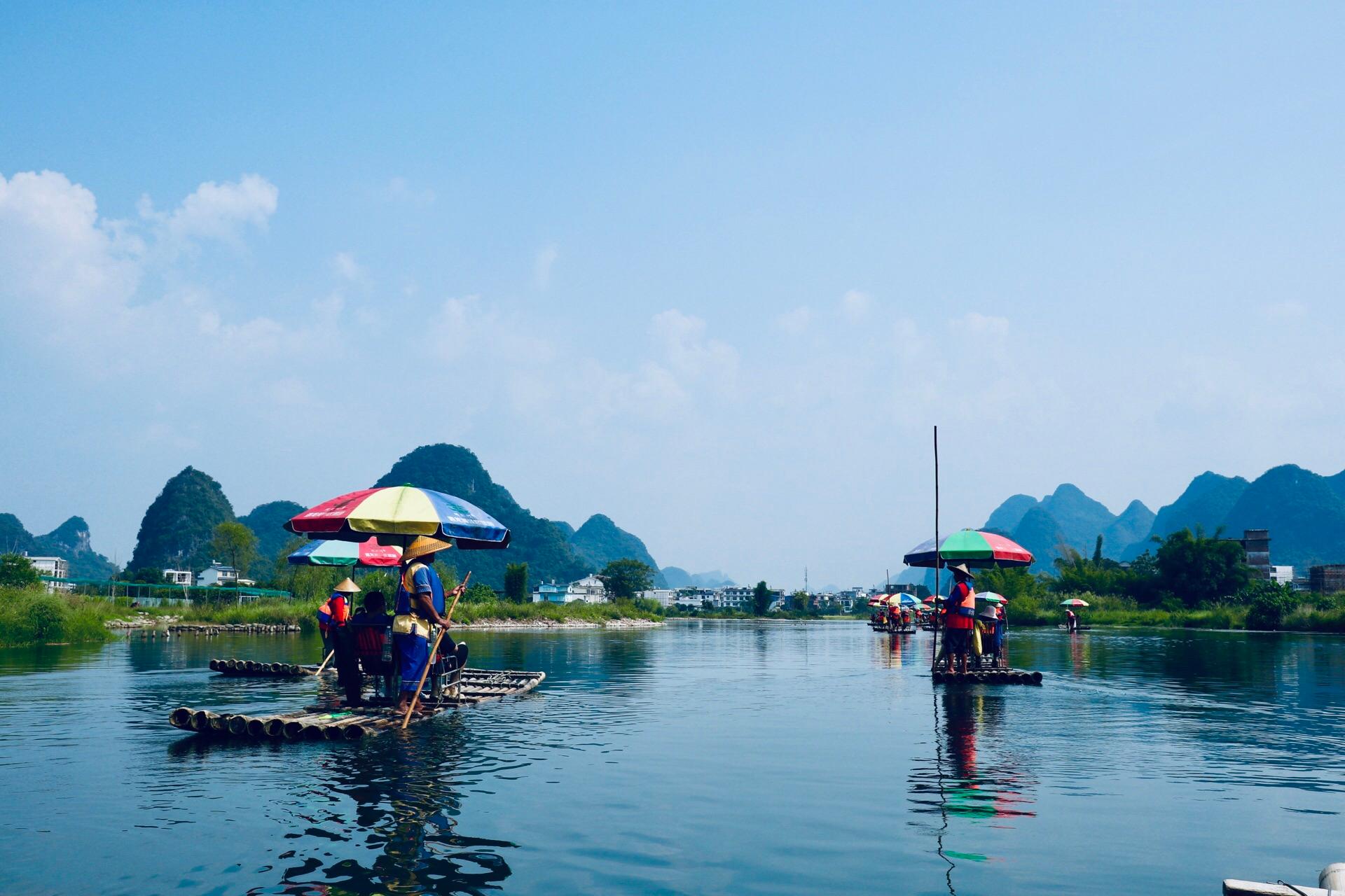 阳朔漂流