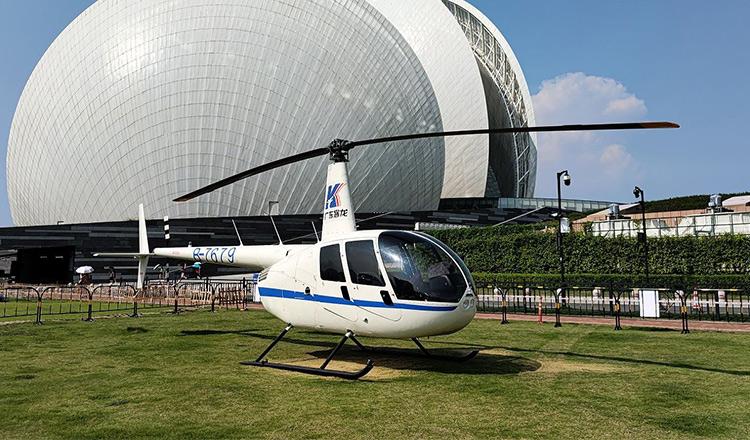 珠海直升机日月贝空中游览基地