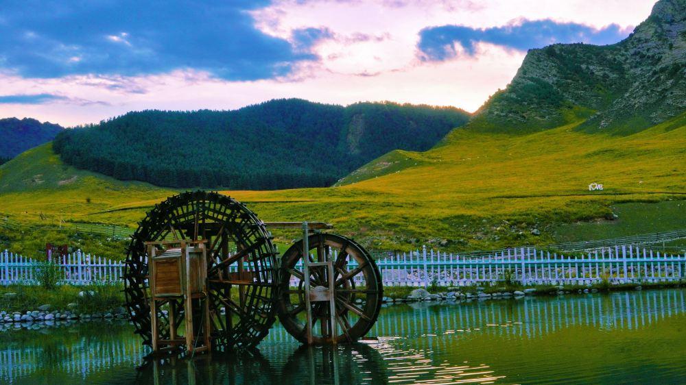 祁连山冰沟河景区