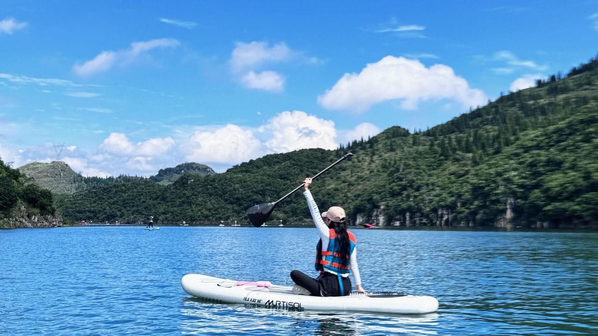 白水河马鞭田桨板运动基地