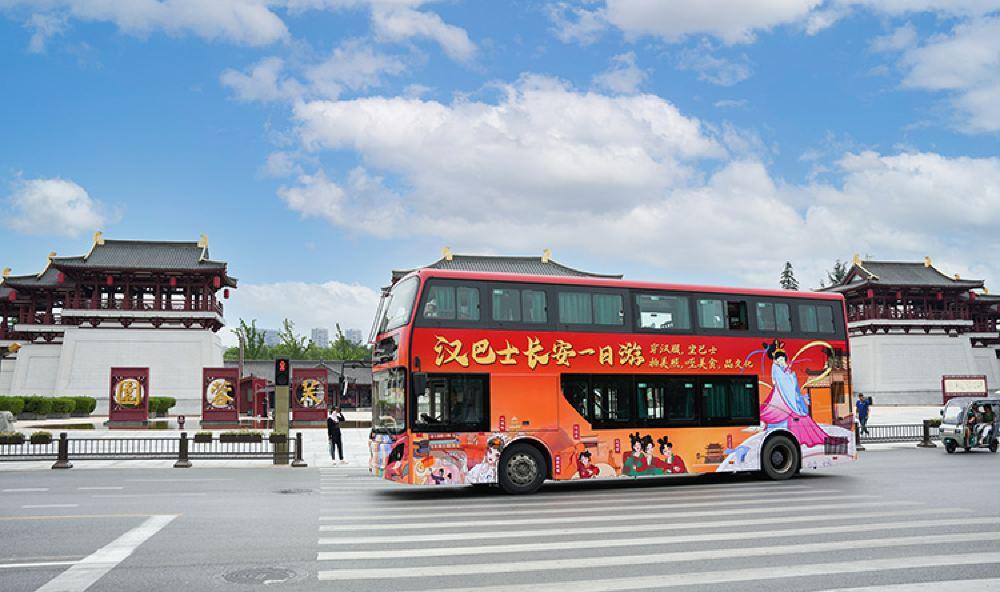 汉风主题巴士观光车