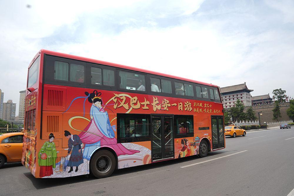汉风主题巴士观光车
