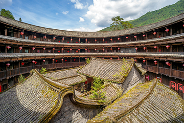 福建土楼永定景区第 9 张图片