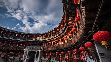 高北土楼群第 1 张图片