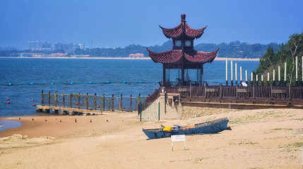 老虎石海上公园-沙滩区第 1 张图片