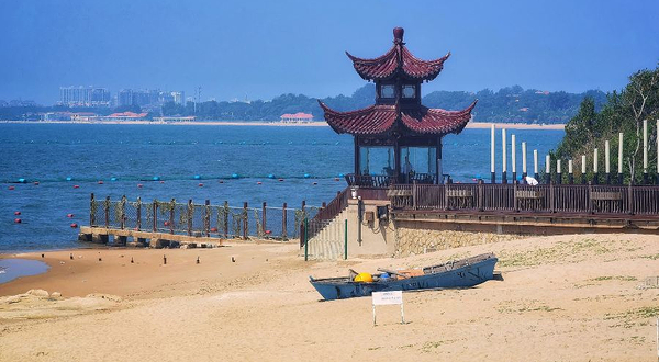 老虎石海上公园-沙滩区