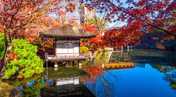 和歌山城 红叶溪庭园