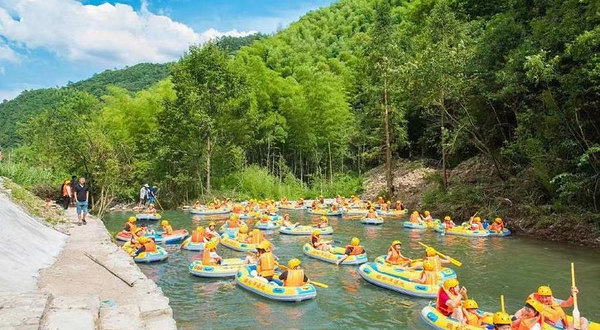 罗家源听松潭漂流