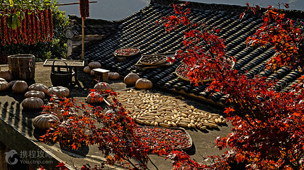 婺源篁岭景区-水街第 3 张图片
