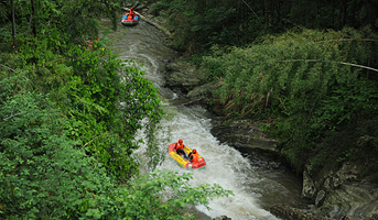 九宫山银河谷漂流