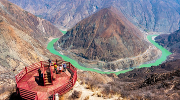 金沙江大拐弯观景台