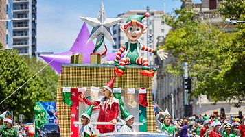 奥克兰皇后街圣诞节