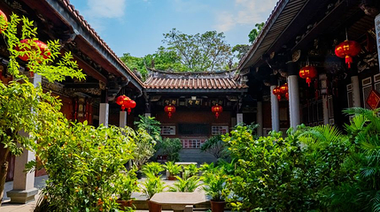 晋江五店市-蔡氏家庙第 1 张图片