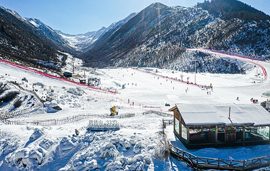 鹧鸪山自然公园滑雪场第 36 张图片