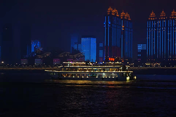 武汉两江游览·粤汉码头(夜游长江)第 64 张图片