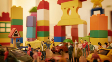 《Brickman砖块大百科-乐高认证大师A-Z》作品互动展