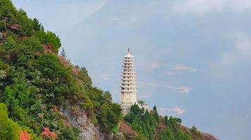 重庆巫山文峰景区-观景台