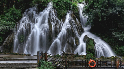 小七孔景区-拉雅瀑布第 1 张图片