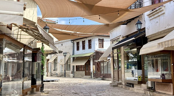 斯科普里老集市