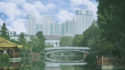 戴家湖公园第 1 张图片
