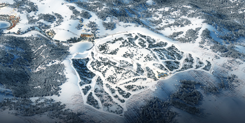 金山岭银河滑雪场第 1 张图片