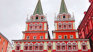 莫斯科道路零公里标志