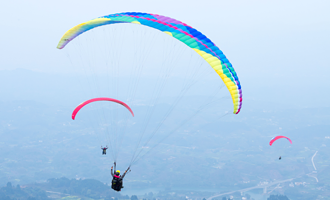 重庆市龙登山滑翔伞基地
