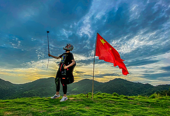 长沙九峰山滑翔伞飞行基地第 2 张图片